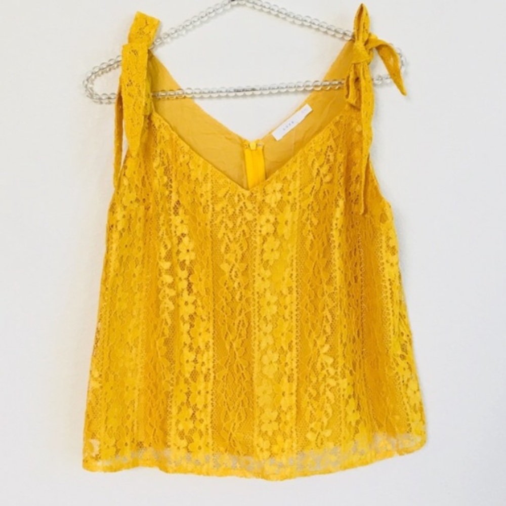 Yellow Lush Tank